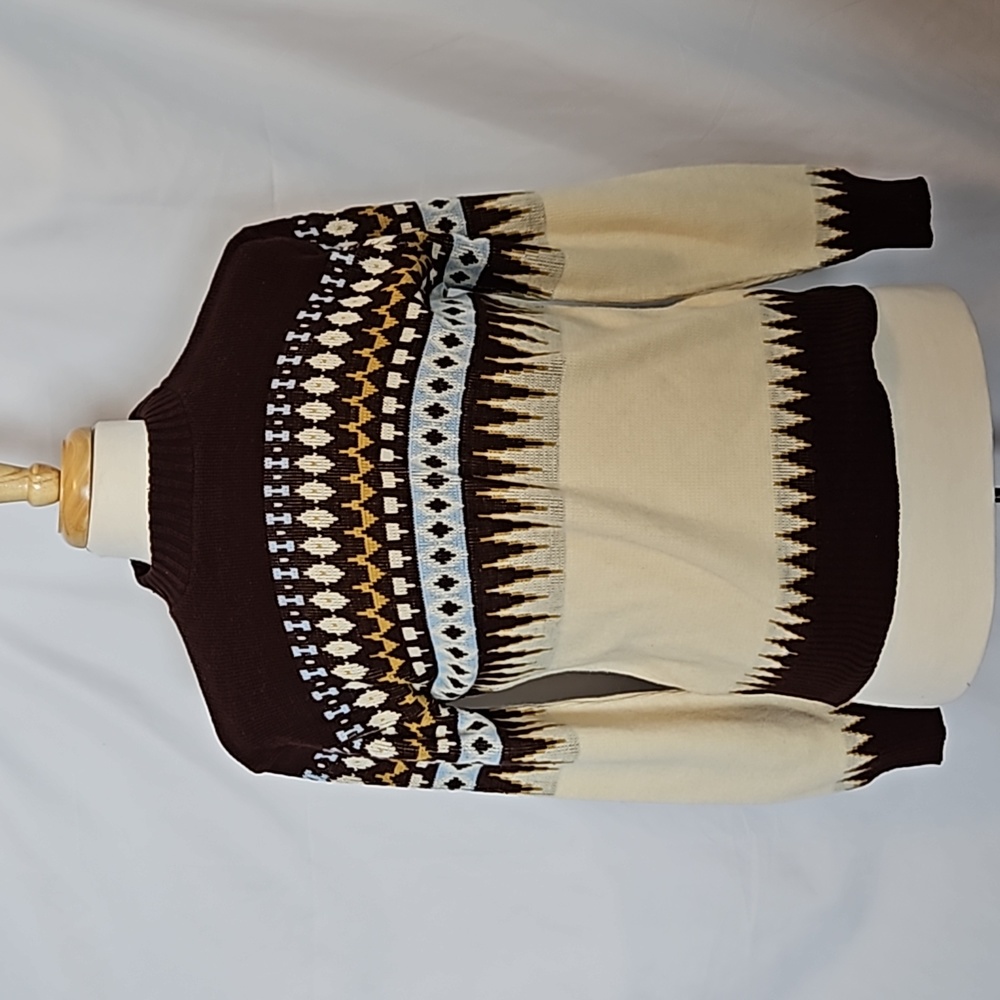 Vtg Gary Reed ski style sweater